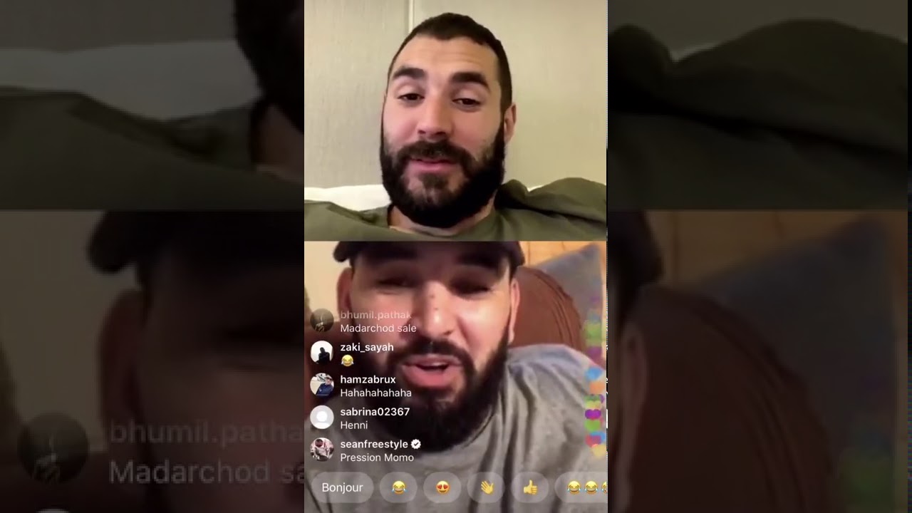 BENZEMA ET HENNI DÉBAT SUR VALERE GERMAIN