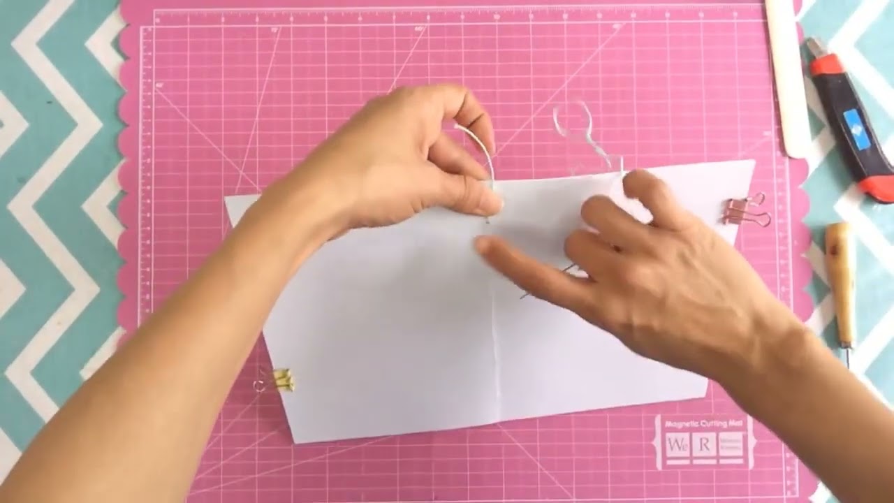 Cómo hacer un cuaderno sencillo  Tutorial de Cuadernillo