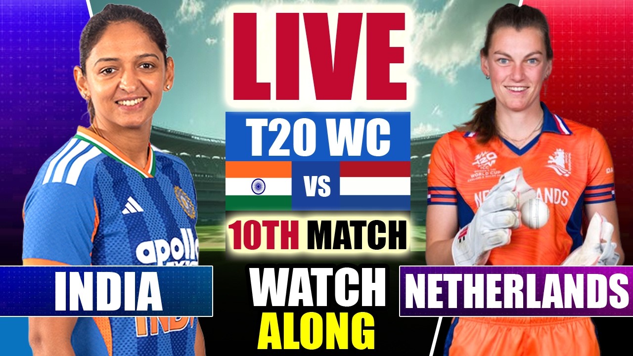 🔴LIVE: IND-W vs NED-W, 1st T20I Match | India vs Netherlands Live | Live Cricket Match Today