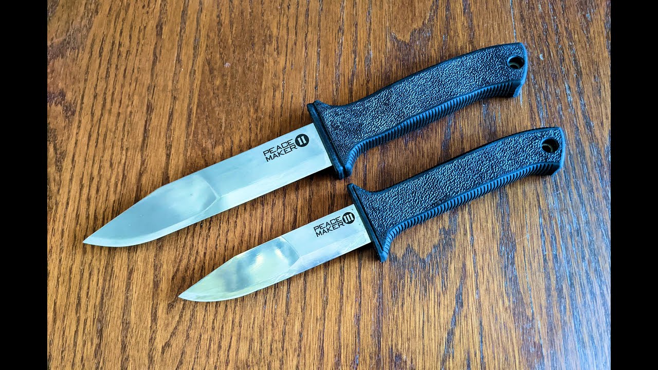 Cold Steel Peacemaker II and III: Martial or Utility?