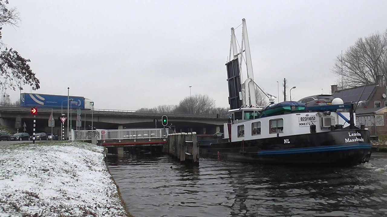 Brugopening Trappistenbrug Tilburg Ophaalbrug/ Drawbridge/ Pont Levis/ Klappbrücke