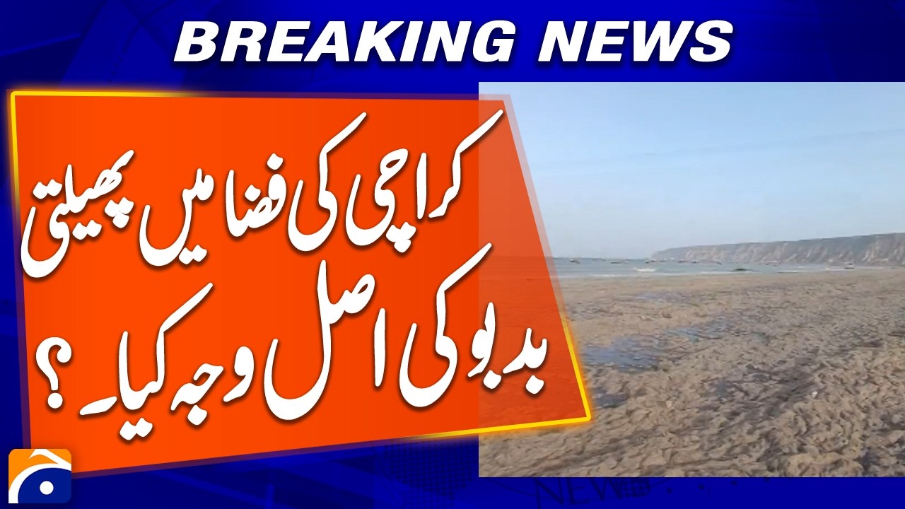 What is Behind the Mysterious Foul Smell in Karachi | Breaking News | Geo News