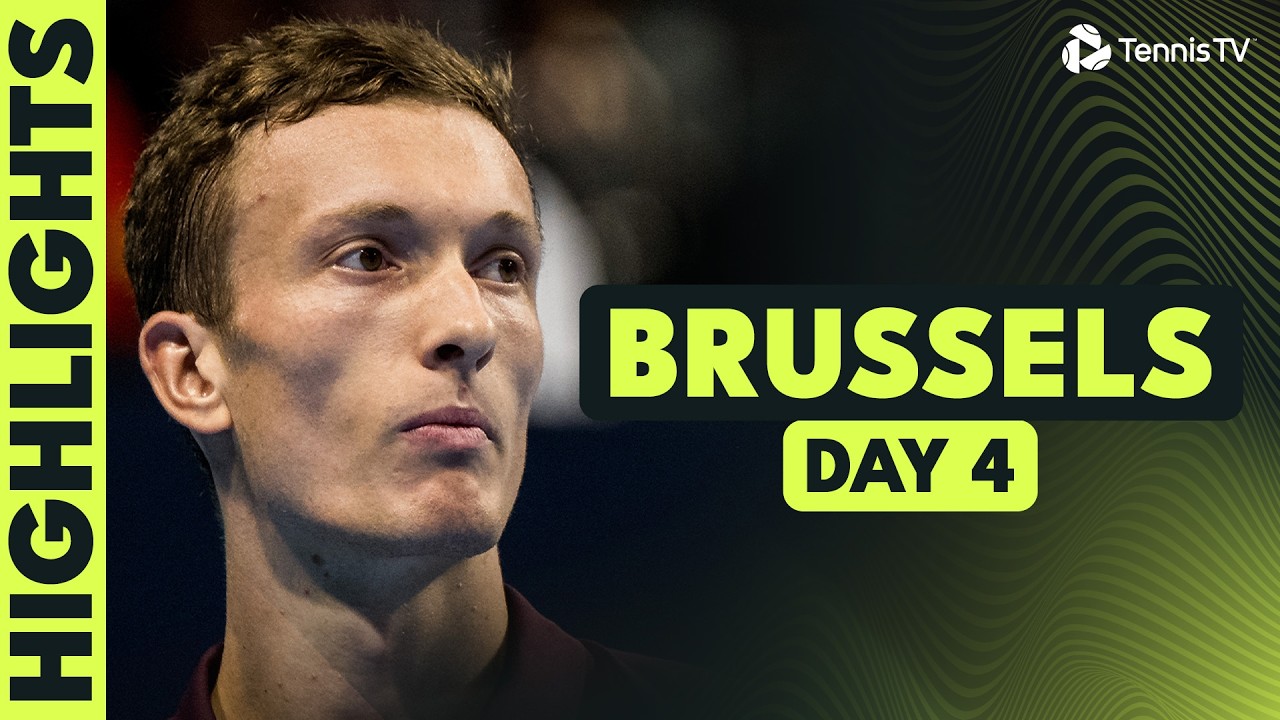 Goffin's Last EVER Singles Match; Lehecka & Bergs Also Headline 🔥 | Brussels 2026 Day 4 Highlights