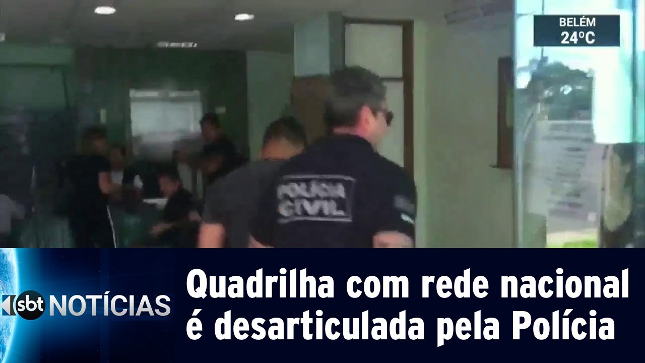 DF: Polícia prende quadrilha que produz e fornece drogas para traficantes | SBT Notícias (08/05/19)