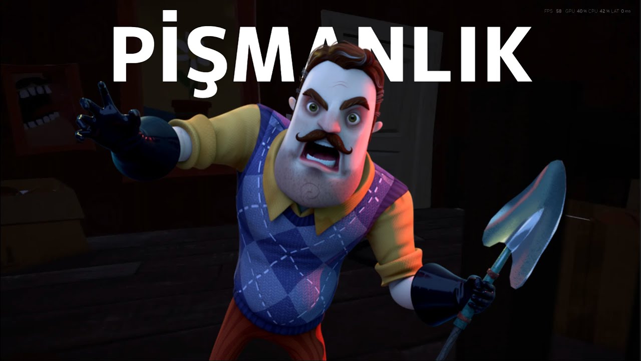 МОЙ СОСЕД, КОЖА, НЕМНОГО ЗЛОЙ... | Hello Neighbor