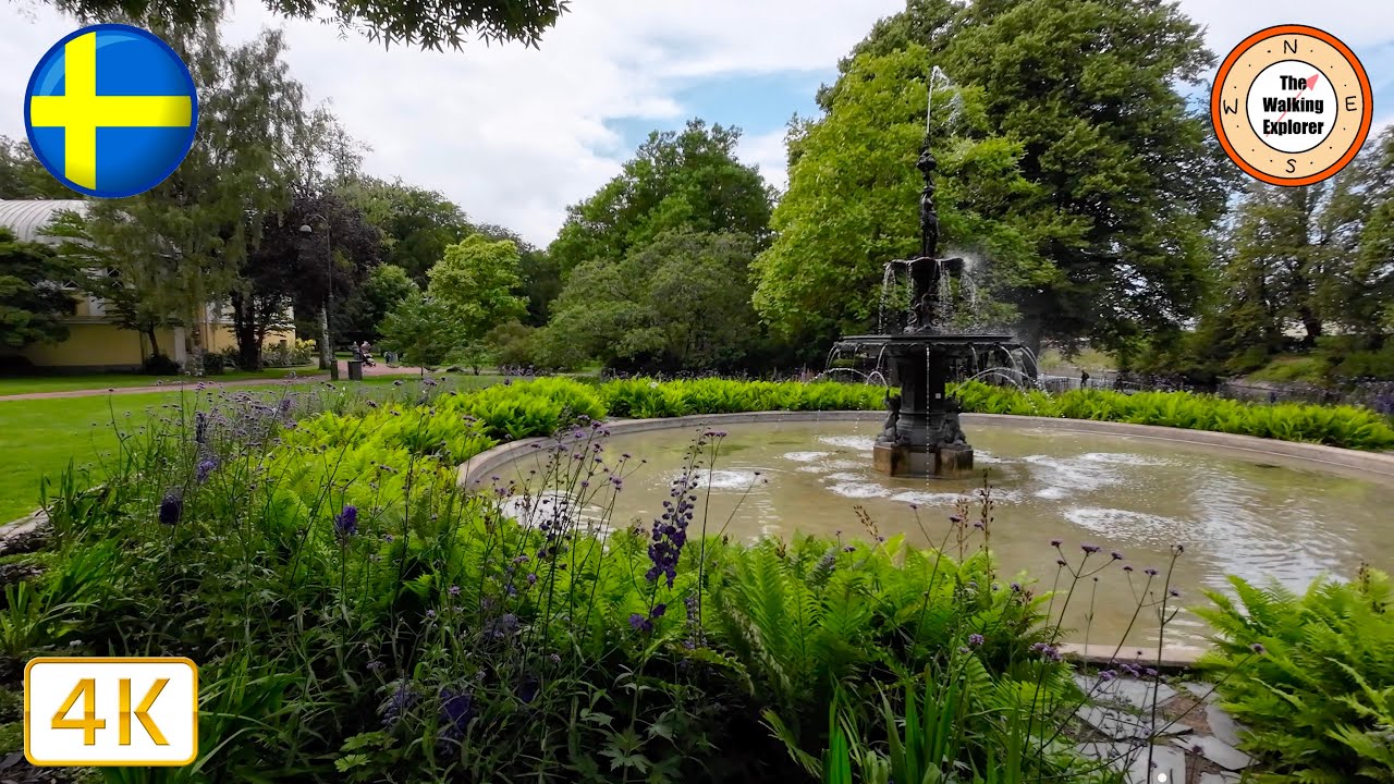 A Walk Around Kungsparken (King's Park) | Malm&ouml;, Sweden 🇸🇪
