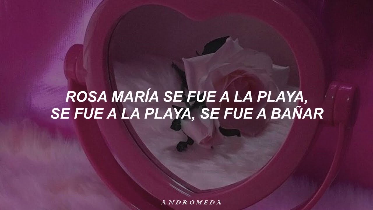Los 50 de Joselito - Rosa María (Letra)