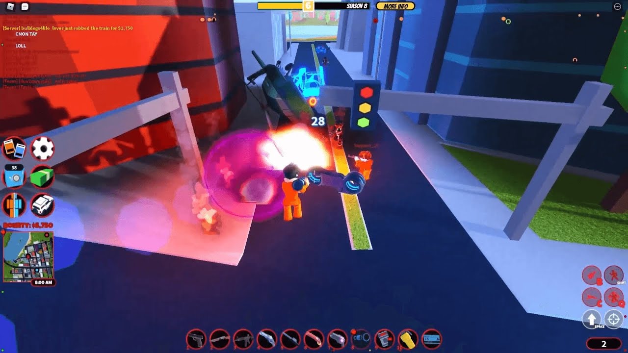 Playing On The Criminal Team | Roblox Jailbreak