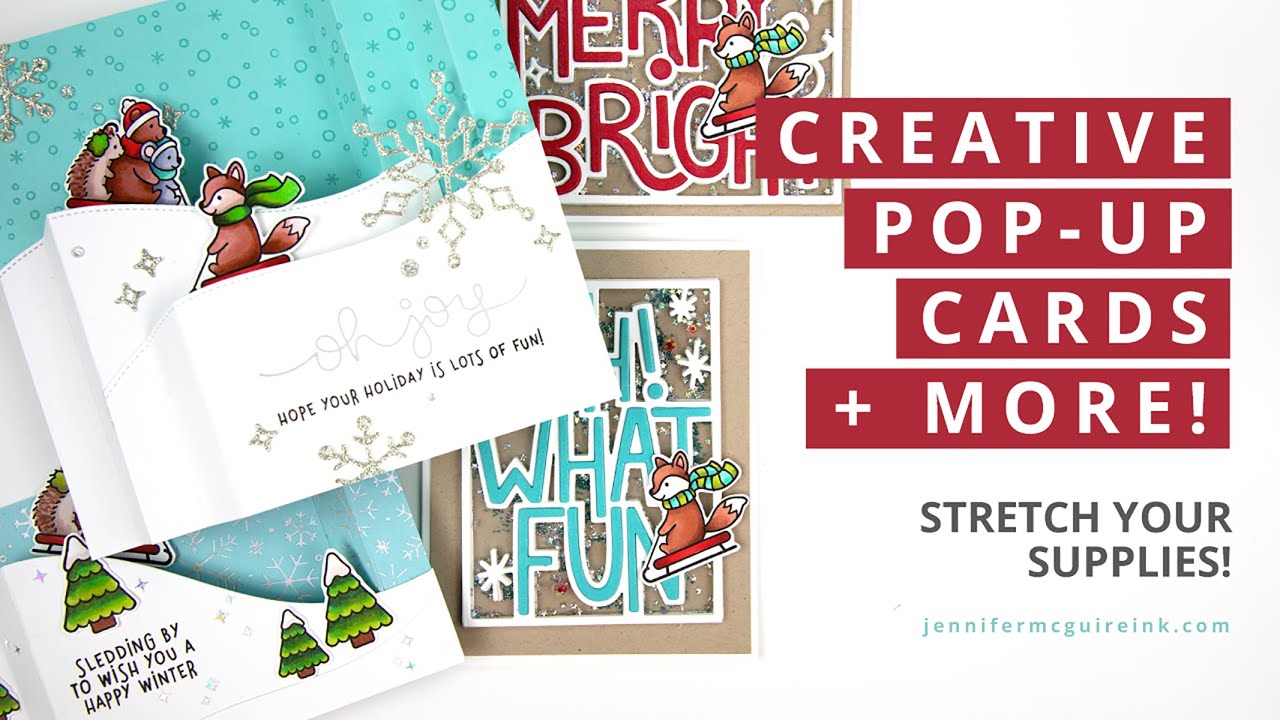Creative Pop-Up Cards and More! [Stretch Your Supplies]