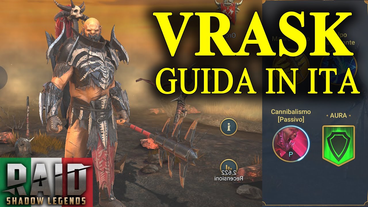 Vrask: Guida in Italiano - Raid Shadow Legends
