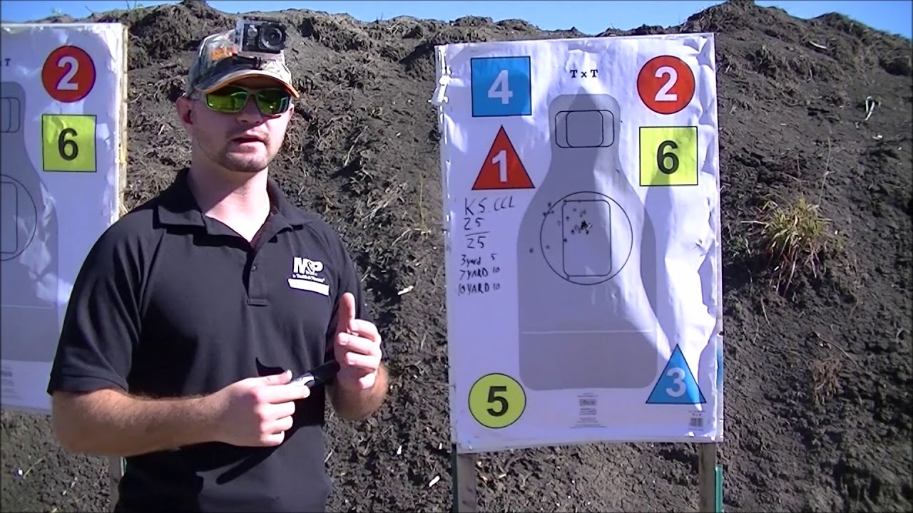 How to pass the Kansas Concealed Carry Shooting Qualification Course