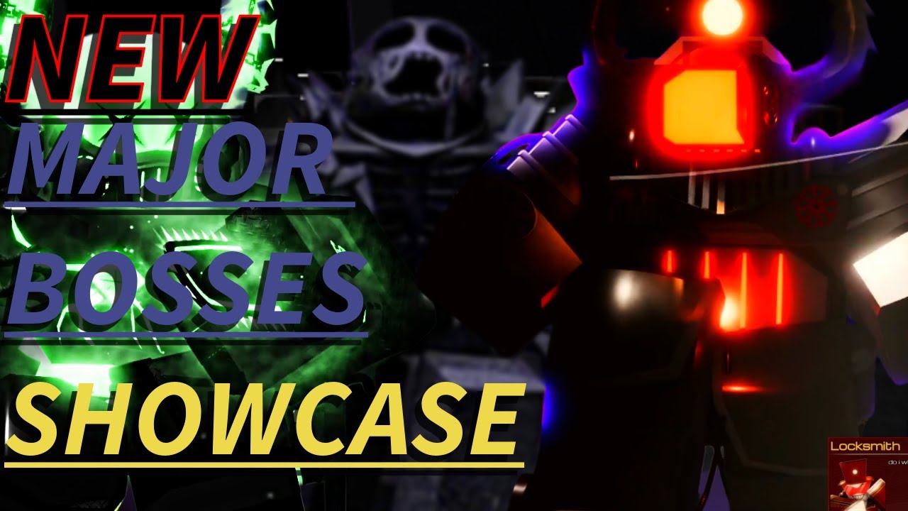 🔴NEW MAJOR BOSSES SHOWCASES IN ORIGINAL TDS RP🔴