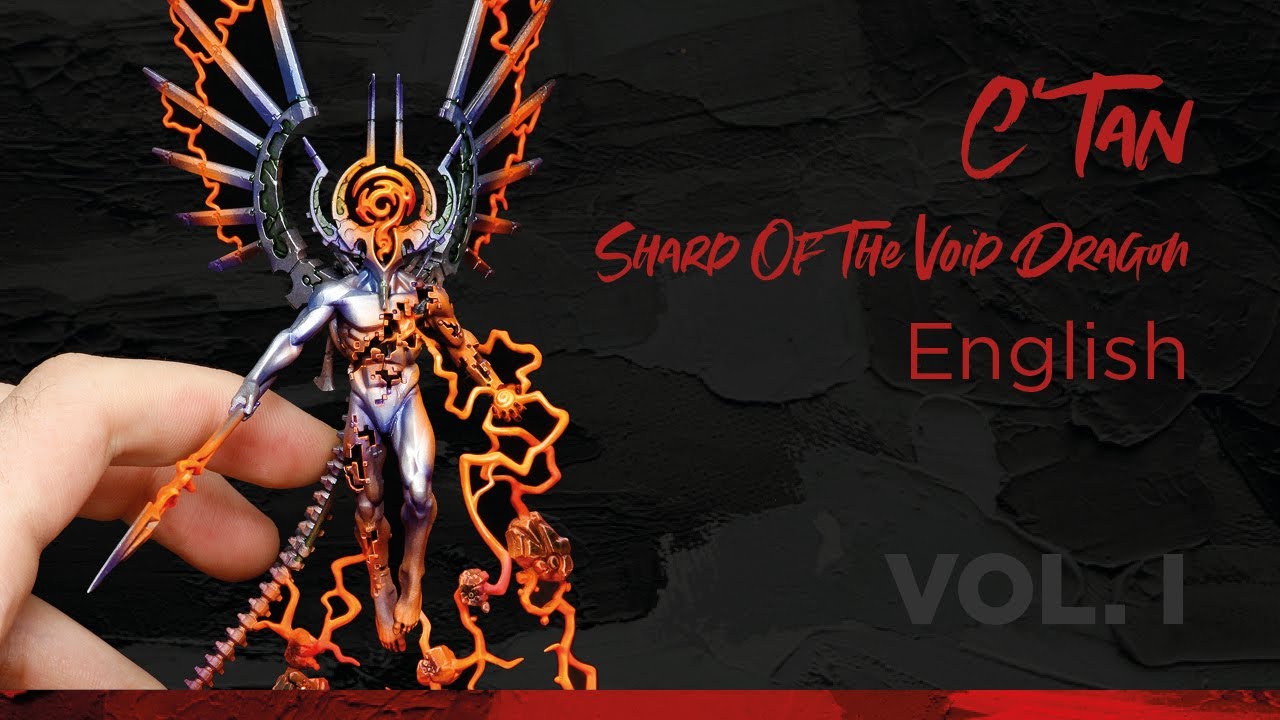 01. How to Paint C'Tan Shard of the Void Dragon - Warhammer 40K -