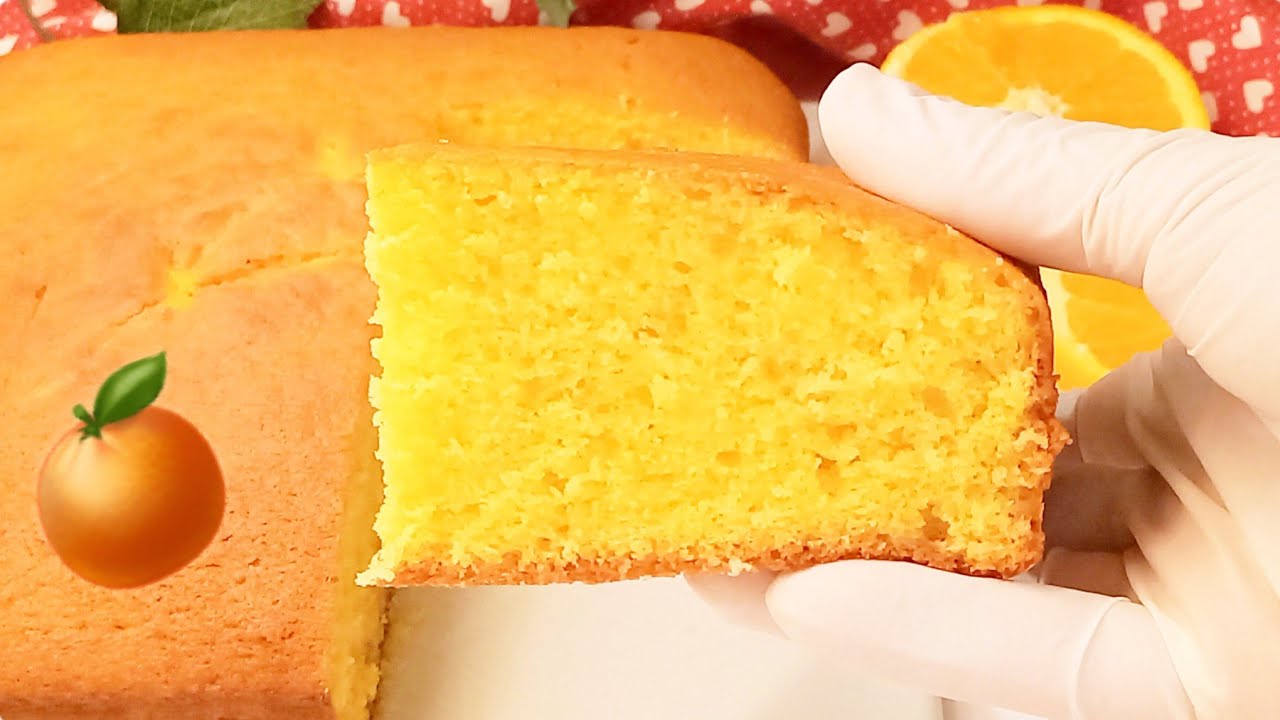 كيكة البرتقال الساخن 🍊 وسر الطعم الغني/سخنوا البرتقال واعملوا ألذ كيكة برتقال اسفنجية/كيكة يومية