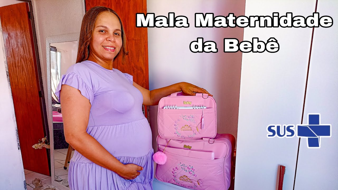 MALA MATERNIDADE DA BEBÊ PELO SUS - SIMPLES APENAS O ESSENCIAL