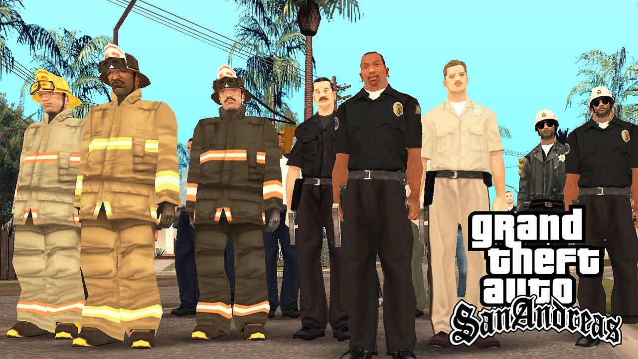 What Happens If CJ Joins POLICE In GTA San Andreas ? (HOW To Be A COP)