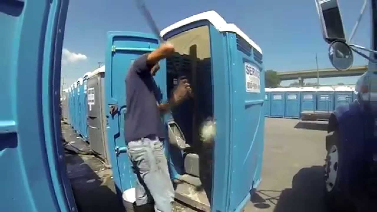 How We Keep Our Porta Potties Clean!