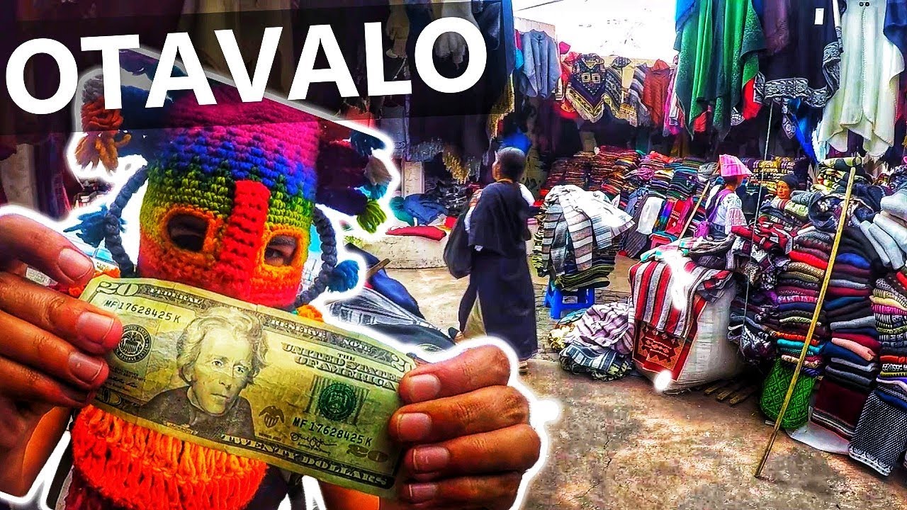 QU&Eacute; COMPRO con $20 en OTAVALO | Ecuador
