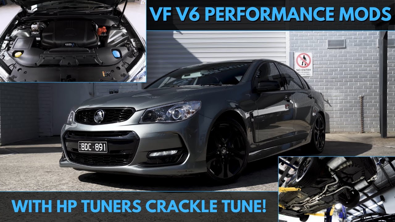 VF V6 OTR & EXHAUST INSTALL + CRACKLES | 4K