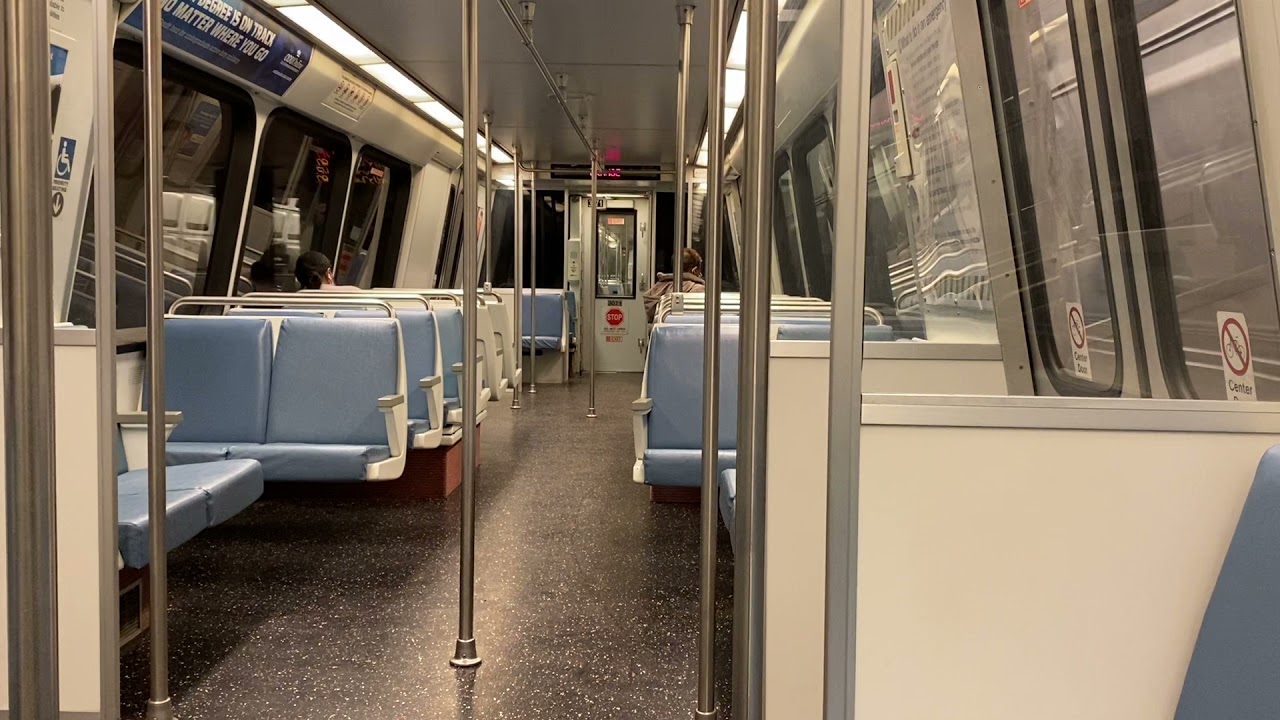 Welcome aboard railcar #3071 short ride from L'Enfant Plaza to Minnesota Avenue