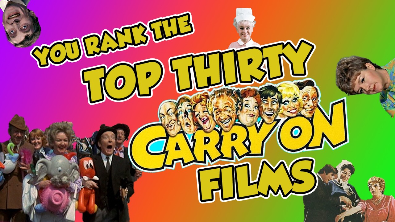TOP 30 CARRY ON FILMS ranked by you - I was surprised!