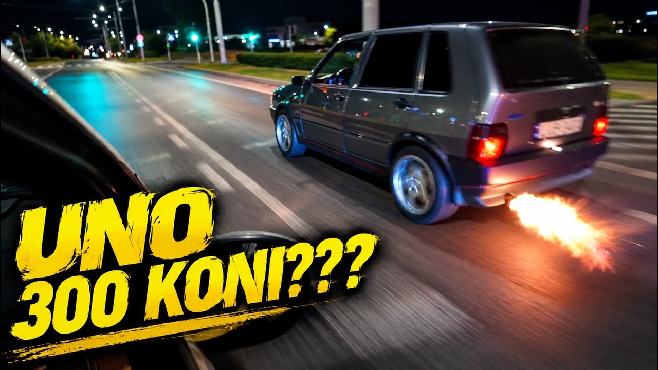 UNO SZYBSZE OD PORSCHE GT3? - FIAT UNO by Glaca