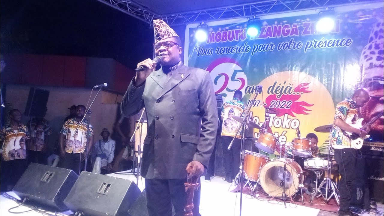 MAMAN BOBILADAWA A KINSHASA SOSIE YA MOBUTU ALELISI YE NA 25eme ANNIVERSAIRE YA LIWA MOBUTU SESESEKO