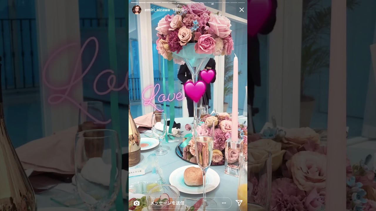門りょう＆池宮悠仁 結婚式 from愛沢えみりインスタライブ