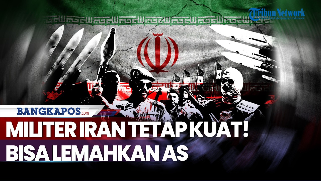 Militer Iran Tetap Kuat! Bisa Lemahkan AS Meski Diserang 12 Hari