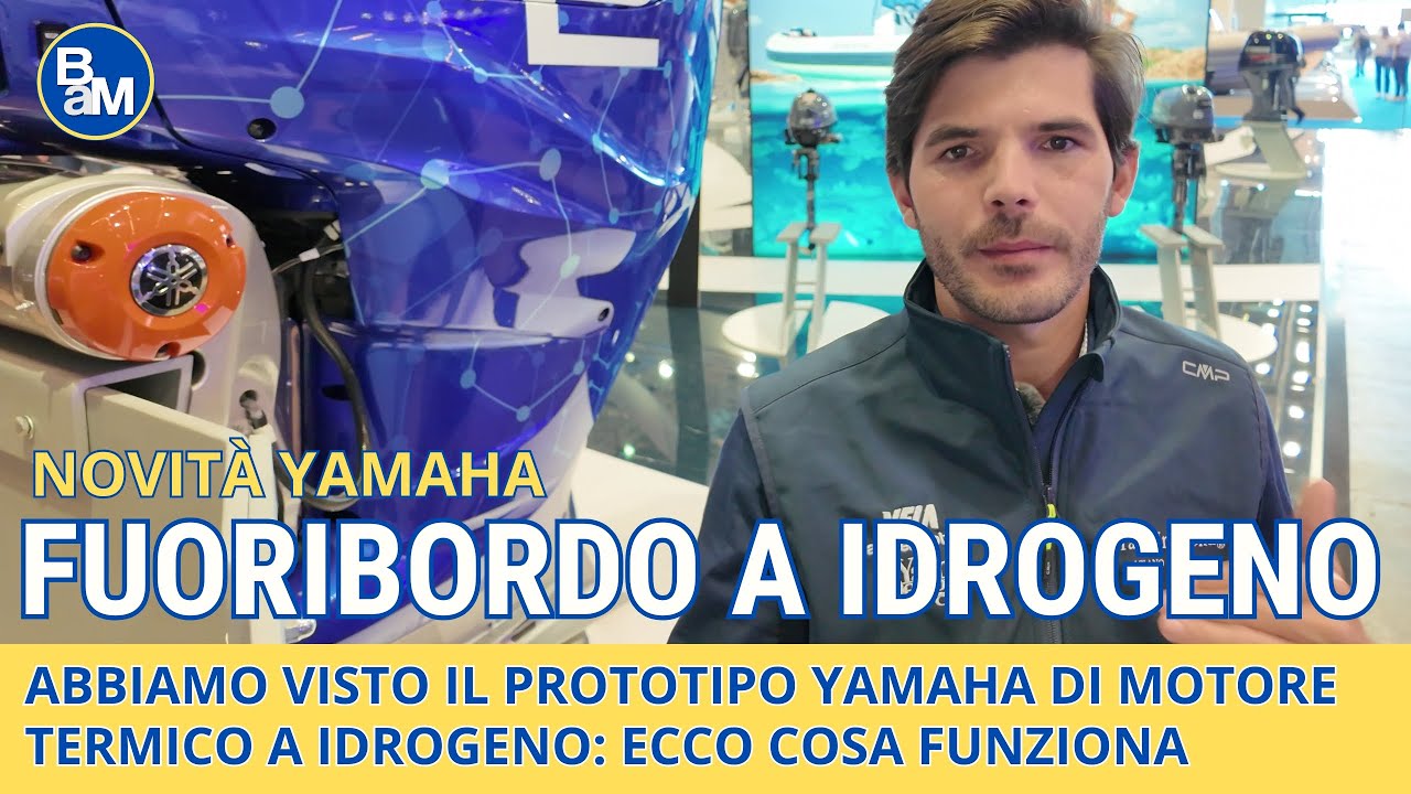Ti spiego in 3 minuti come funziona il fuoribordo a idrogeno di Yamaha (400 CAVALLI)