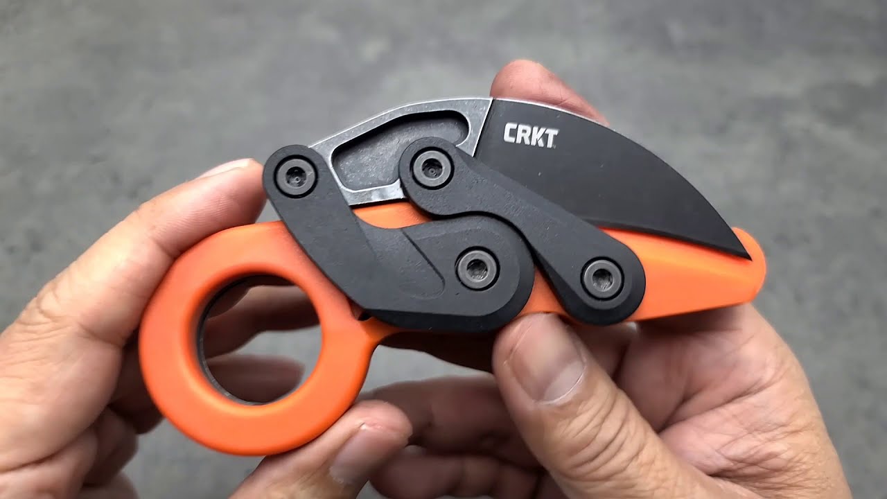 Joe Caswell Knives Orange Provoke