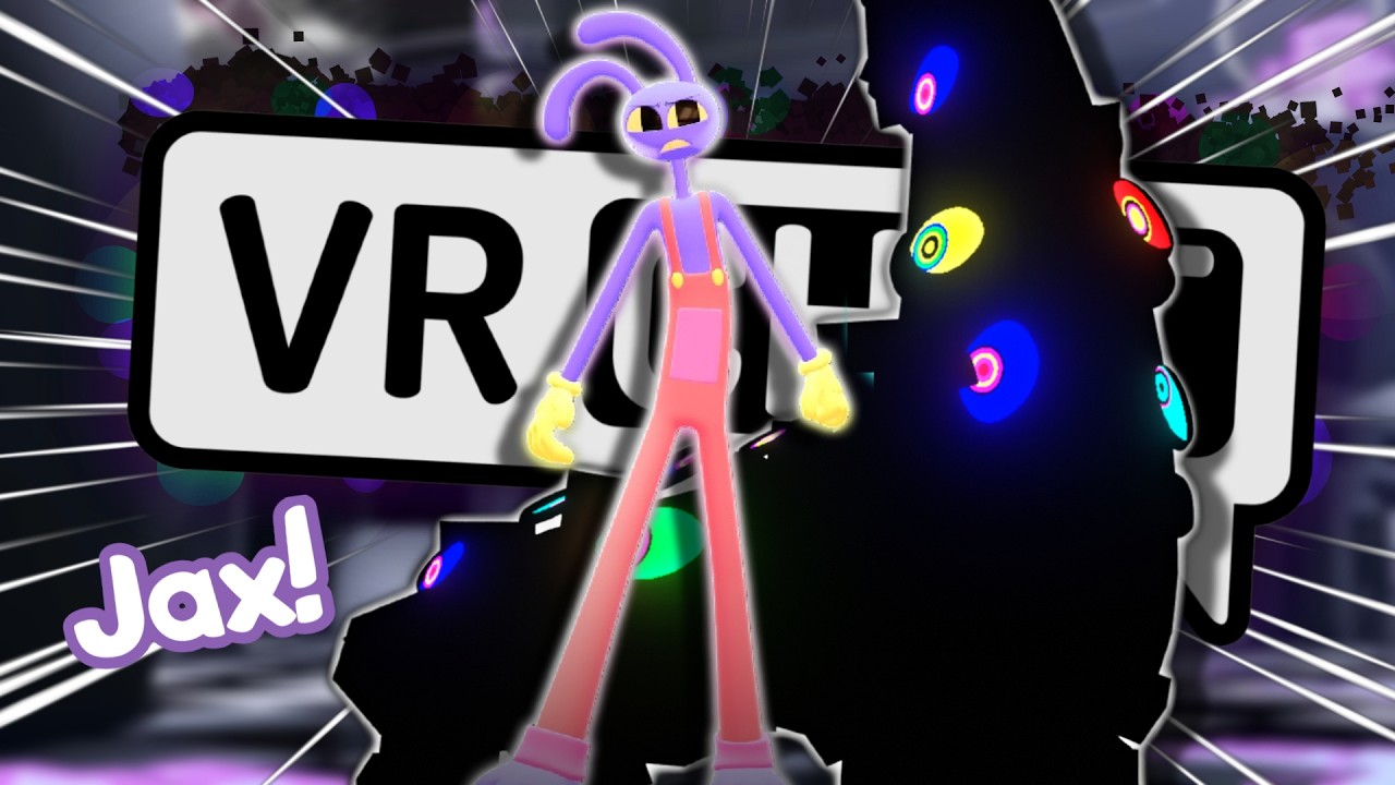 Джекс абстрагируется в VRChat! &mdash; Забавные моменты в VRChat (Удивительный цифровой цирк)