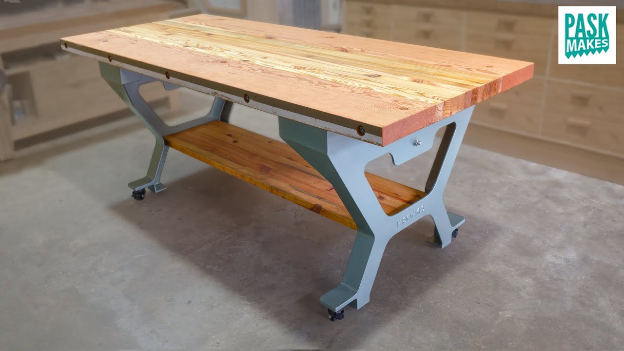 Turning Steel and Wood into an Epic Workbench