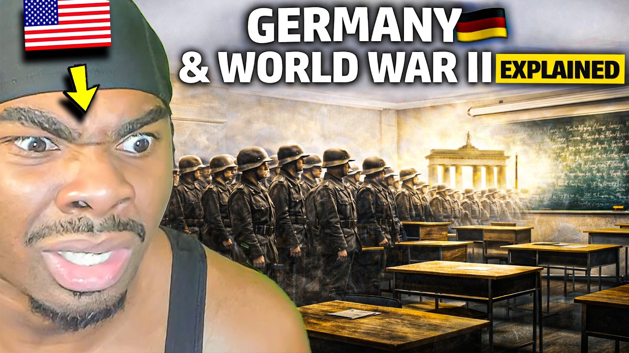 American Reacts to What Do Germans Teach About World War II?