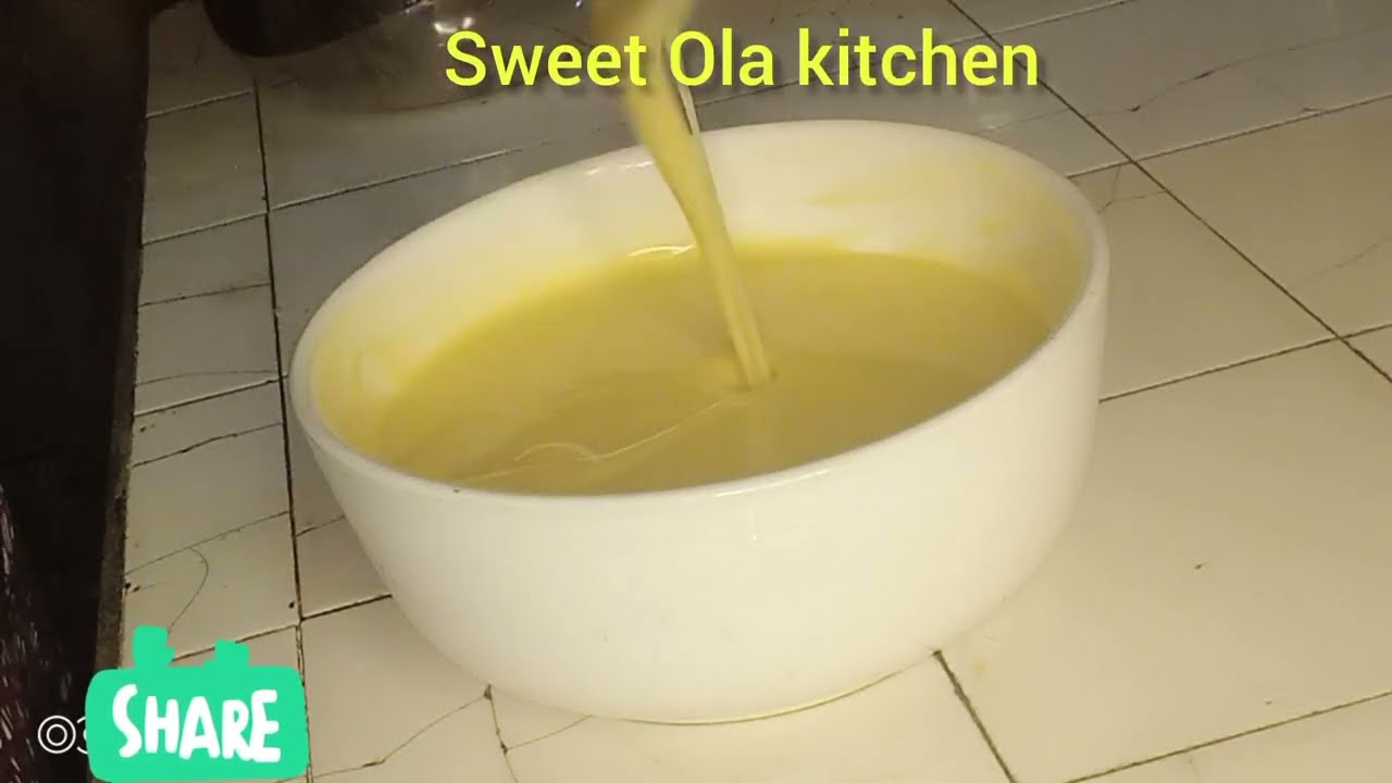 How to make Yellow Pap from Scratch