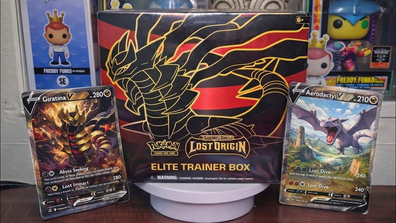 Opening a ETB of Lost Origin! 