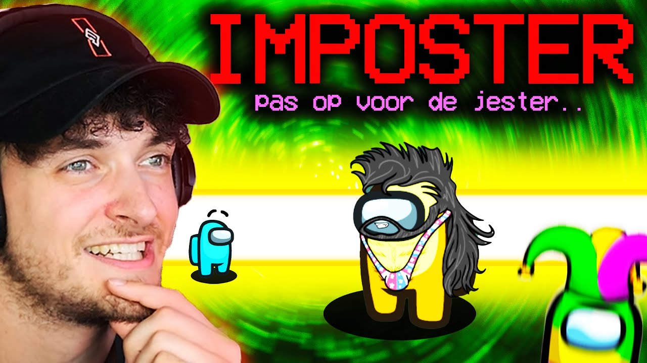 AMONG US NINJA IMPOSTER ONTMOET JESTER