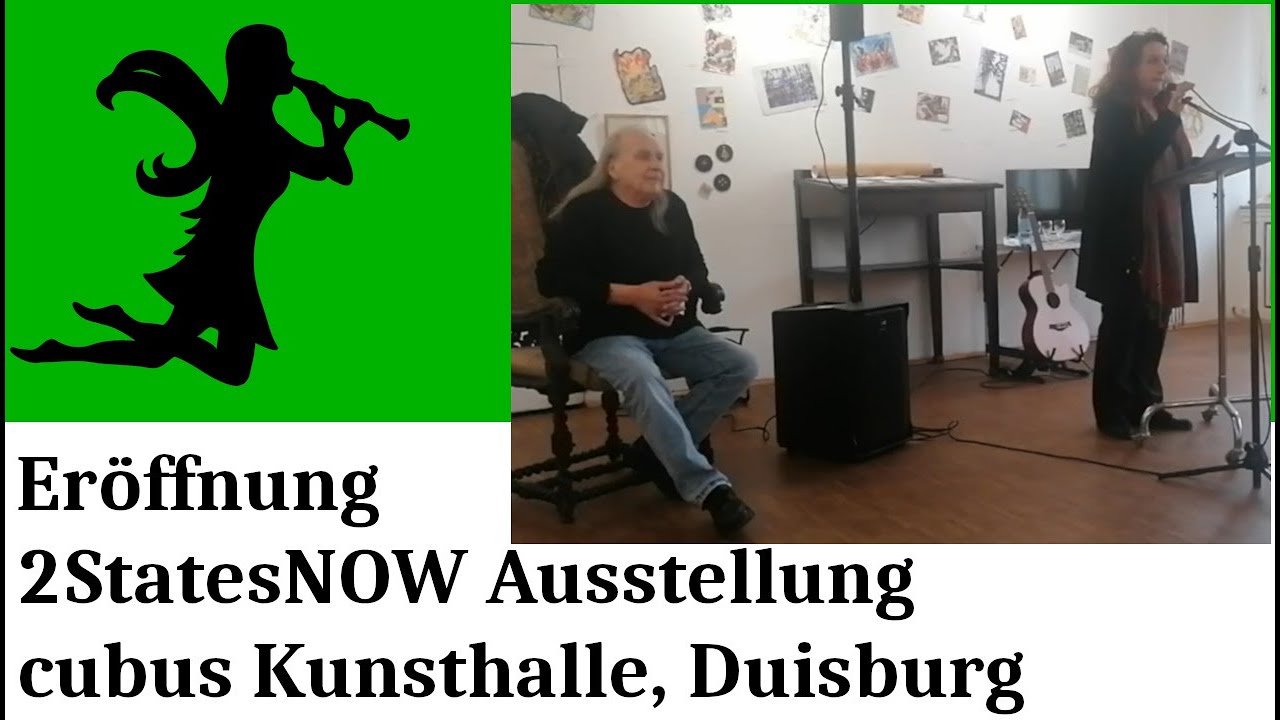 2StatesNOW Ausstellungseröffnung in der cubus kunsthalle vom 01. Februar 2026 by Nightshade TV