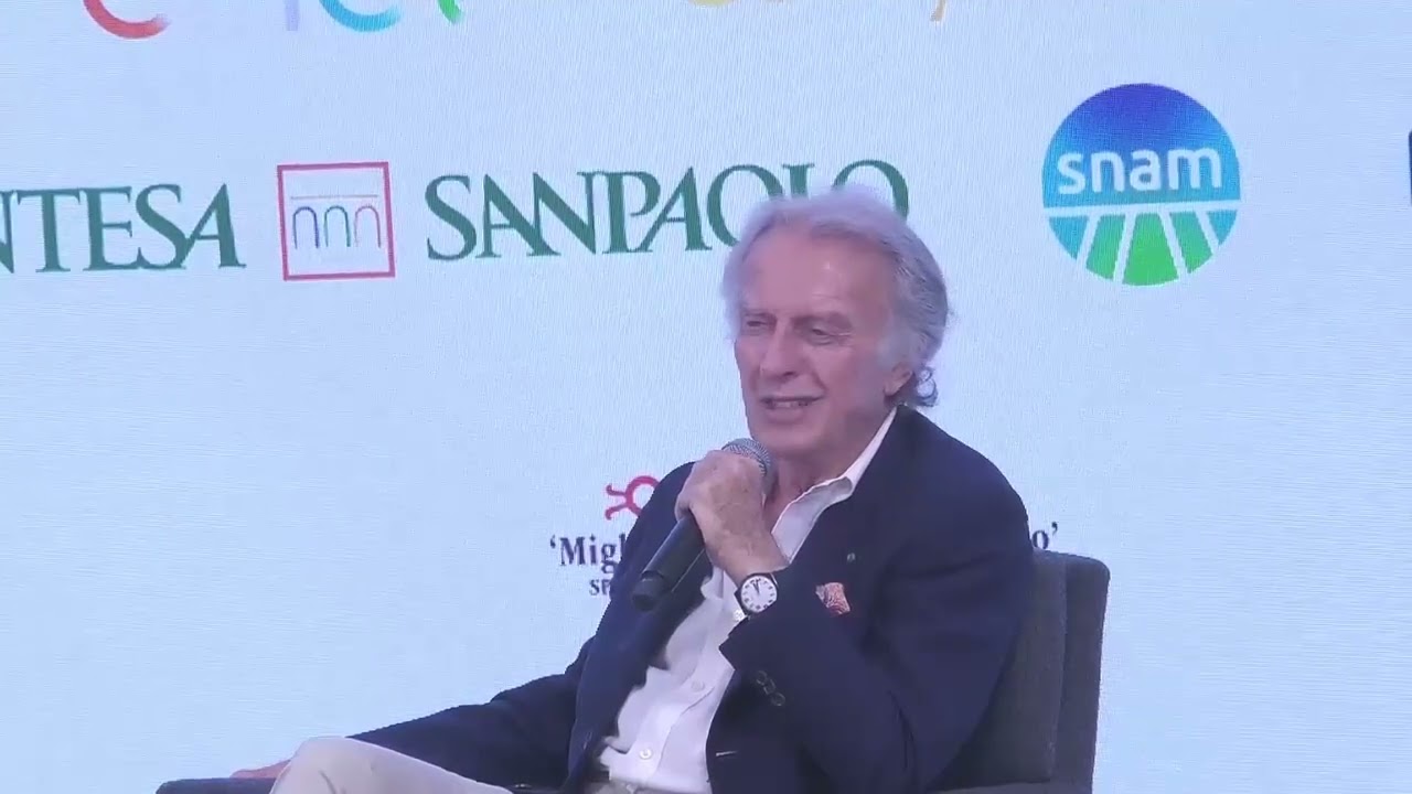 Luca Cordero di Montezemolo alla Festa dell'Innovazione 2023