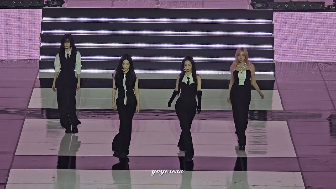 [4K] 24.11.15 에스파(aespa) TikTok Awards FULL Performance ( Armageddon + Whiplash )  & 수상소감 직캠 Fancam