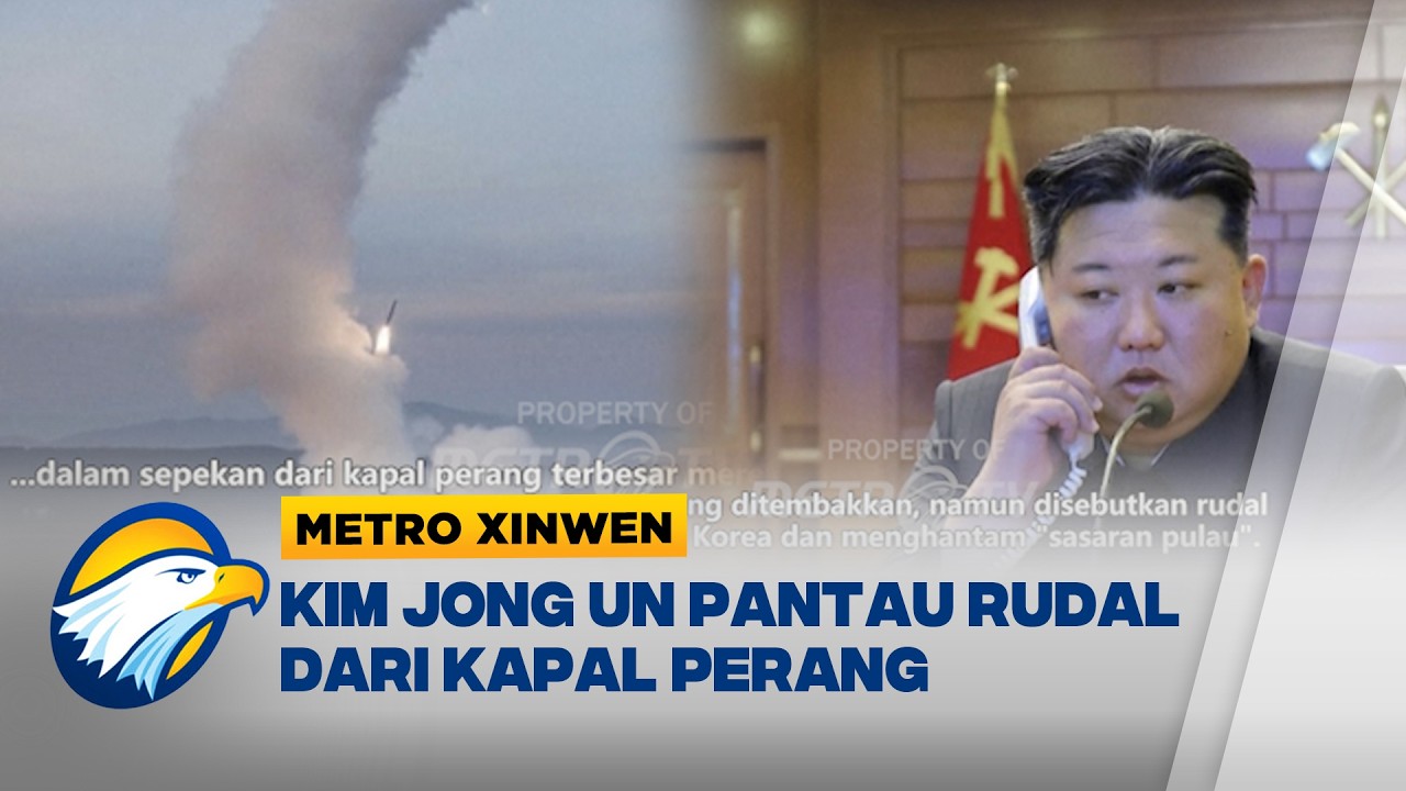 Metro Xinwen - Putri Kim Ju Ae Saksikan Peluncuran Rudal