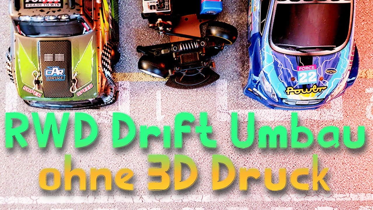 WLtoys 284131 / 284010 - Einfachster RWD Drift Umbau - Komplett und ohne 3D Druck