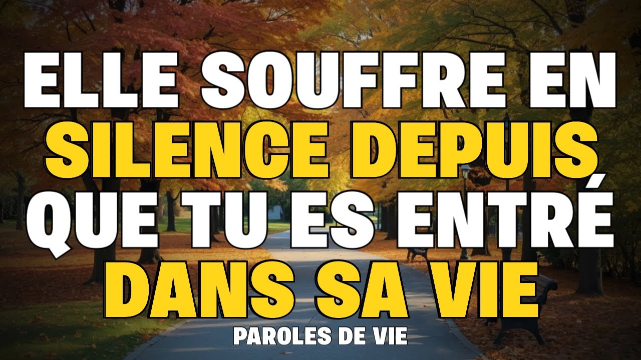 Tu as changé sa vie, mais pas comme tu l’imagines