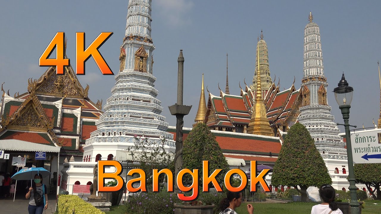 Thailand Bangkok #10.1, Wat Phra Kaew & Grand Palace in 4K Ultra HD