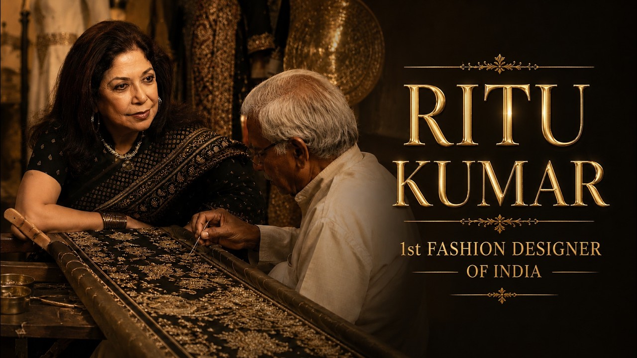 The Woman Who Built Indian Fashion | Ritu Kumar's Untold Story