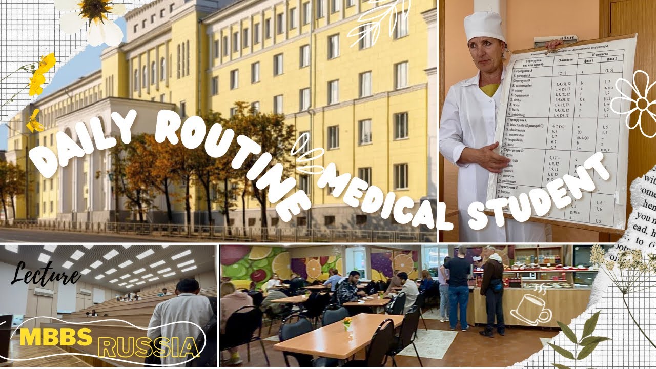 Daily Routine as MBBS Student in RUSSIA 🇷🇺 #smolenskstatemedicaluniversity #mbbsabroad #mbbsinrussia