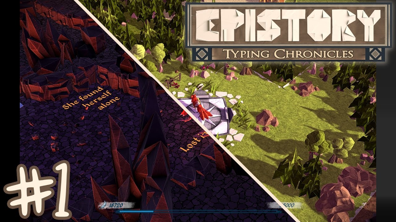 [LET'S PLAY] #1 -  Ch. 1 Signal Fires, Burning Hollow [Epistory: Typing Chronicles]