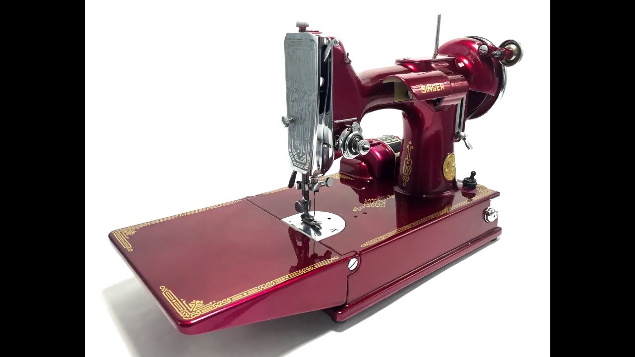 1934 singer 221 featherweight sewing machine restorations