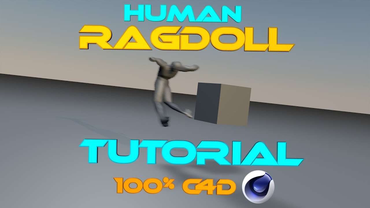100% C4D Ragdoll Tutorial!