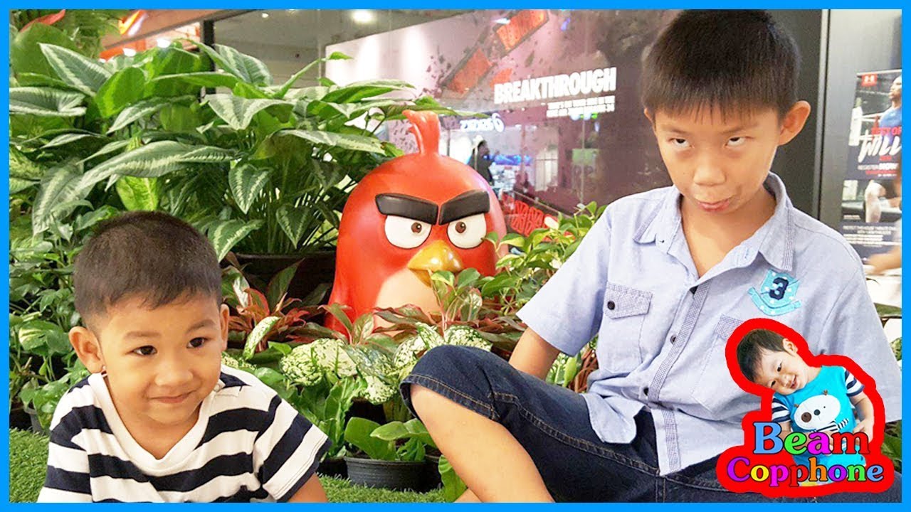 น้องบีม | วิ่งเล่นหาแองกี้เบิร์ด เที่ยวกรุงเทพ เซ็นทรัลเวสต์เกต
